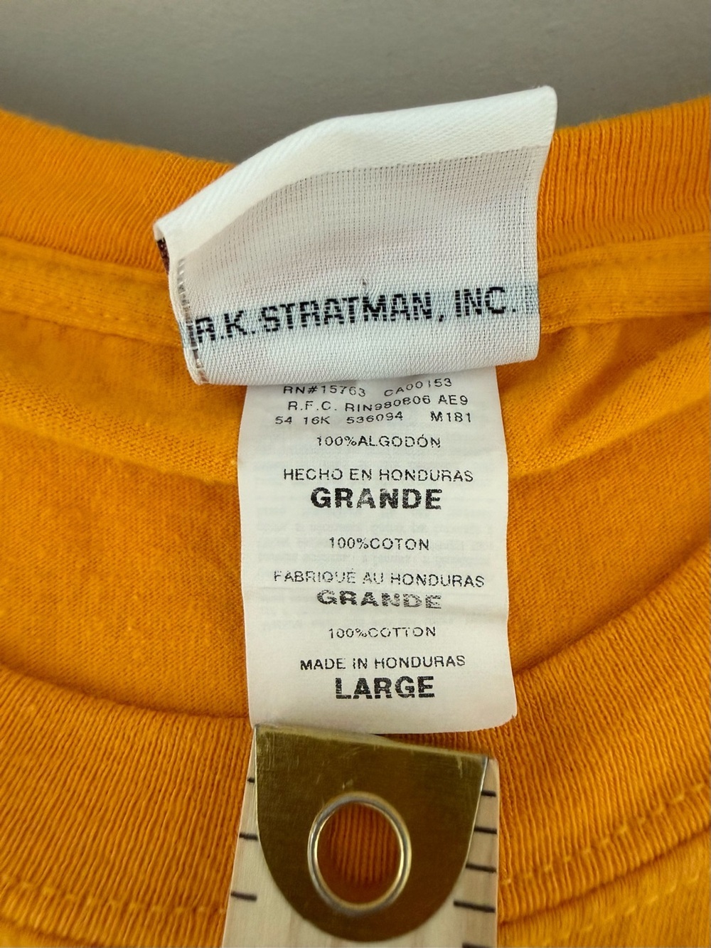 Harley Davidson Bulldog Graphic Tee Large Yellow Colorado Shirt - Picture 4 of 9